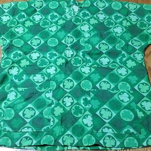 4/$20 Scrub top St. Patty's day.